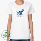Женская футболка органик