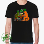 Мужская футболка органик