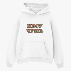 Толстовка худи оверсайз