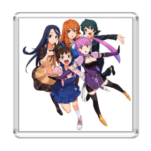 Магнит с принтом  Friends