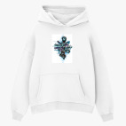 Толстовка худи оверсайз