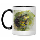 Кружка двухцветная