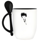 Кружка с ложкой