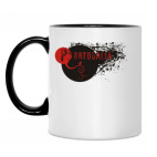 Кружка двухцветная