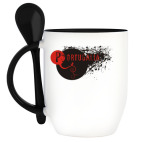 Кружка с ложкой