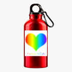 Металлическая бутылка 400 мл UV-DTF