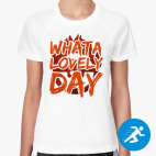 Женская спортивная футболка