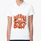 Женская рубашка поло