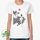 Женская футболка органик