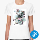 Женская спортивная футболка