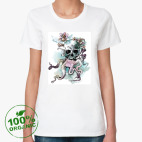 Женская футболка органик