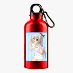 Металлическая бутылка 400 мл UV-DTF