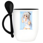 Кружка с ложкой