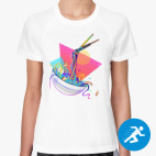 Женская спортивная футболка