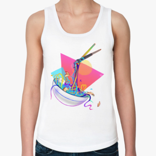 Женская майка Карандаша лапша