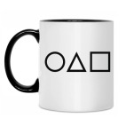 Кружка двухцветная