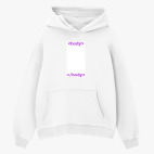 Толстовка худи оверсайз