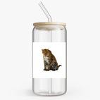 Банка с бамбуковой крышкой