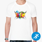 Мужская спортивная футболка