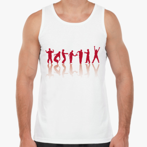 Майка с принтом Танец