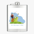 Фляжка стальная