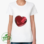 Женская футболка органик