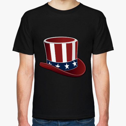 Футболка с принтом Шляпа