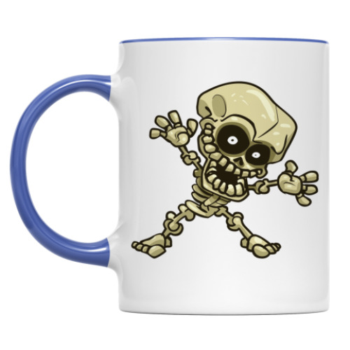 Кружка Прикольный Скелетик