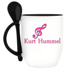 Кружка с ложкой