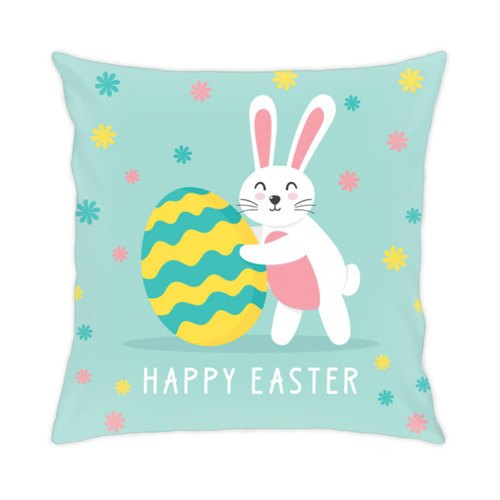Подушка с принтом Пасха