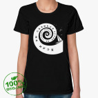 Женская футболка органик