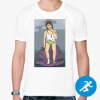 Мужская спортивная футболка