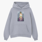 Толстовка худи оверсайз