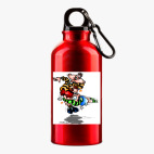 Металлическая бутылка 400 мл UV-DTF