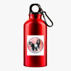 Металлическая бутылка 400 мл UV-DTF