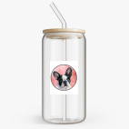 Банка с бамбуковой крышкой