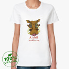 Женская футболка органик