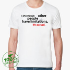 Мужская футболка органик