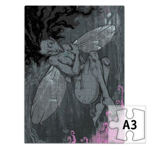 Пазл с принтом  'Царица мух'