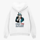 Толстовка худи оверсайз