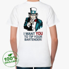 Женская футболка органик