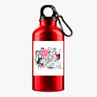 Металлическая бутылка 400 мл UV-DTF