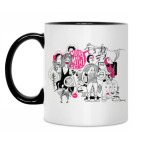 Кружка двухцветная