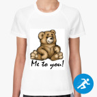 Женская спортивная футболка