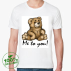 Мужская футболка органик