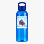 Прозрачная спортивная бутылка