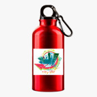 Металлическая бутылка 400 мл UV-DTF