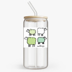 Банка с бамбуковой крышкой