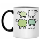 Кружка двухцветная