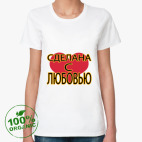 Женская футболка органик